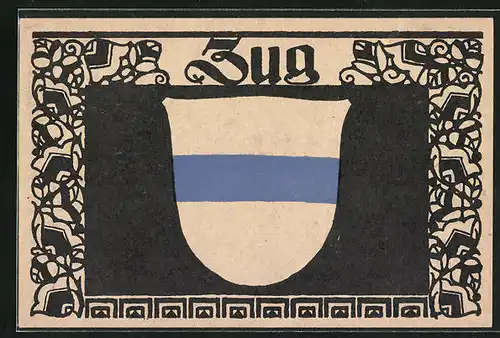 AK Schweiz, Wappen von Zug