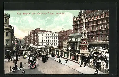 AK London, The Strand and Charing Cross