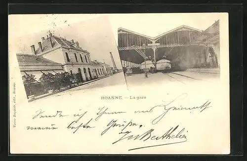 AK Roanne, la gare