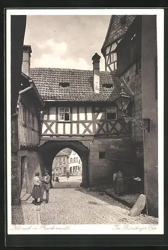 AK Kronach im Frankenwald, Im Bamberger Tor