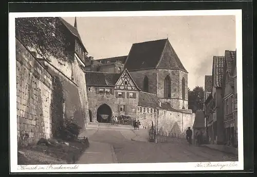 AK Kronach im Frankenwald, Am Bamberger Tor