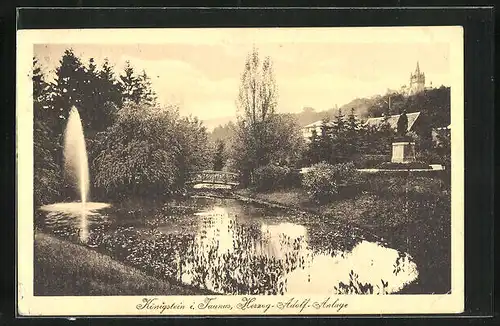 AK Königstein im Taunus, Herzog-Adolf-Anlage