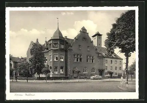 AK Horrem, Blick zum Rathaus