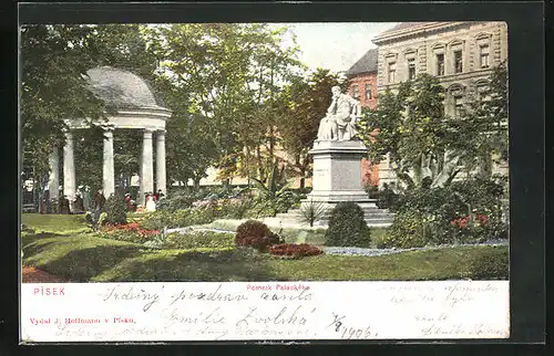 AK Pisek, Pomnik Palackèho