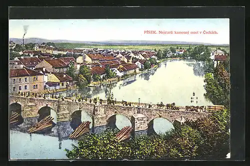 AK Pisek, Nejstarski kamenny most v Cechàch