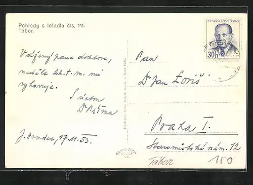 AK Tabor, Pohledy s letadla