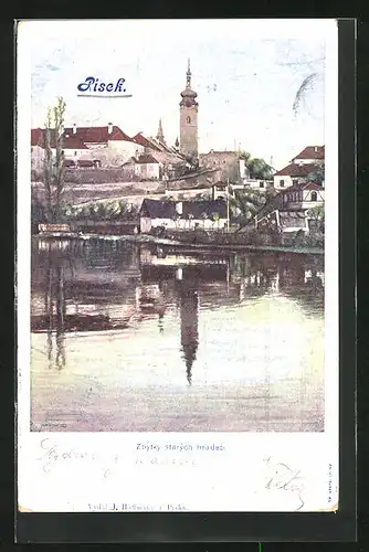 AK Pisek, Zbytky starych hradeb