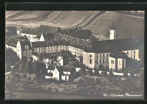 AK Beuron, Fliegeraufnahme des Klosters