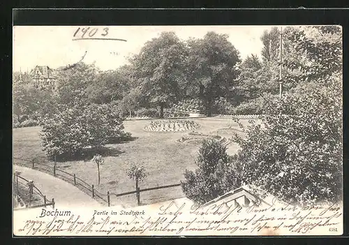 AK Bochum, Partie im Stadtpark