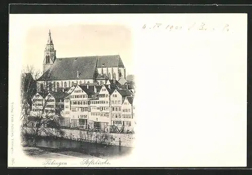 AK Tübingen, Häuser an der Stiftskirche