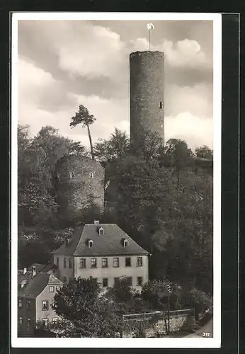 AK Lobenstein in Thüringen, der alte Turm