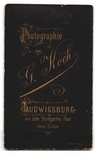 Fotografie G. Koch, Ludwigsburg, Uffz. Musiker in Uniform mit Schwlabennest Rgt. 29