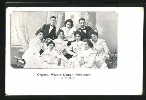 AK Original Wiener Damenorchester, Direktor G. Wipfel