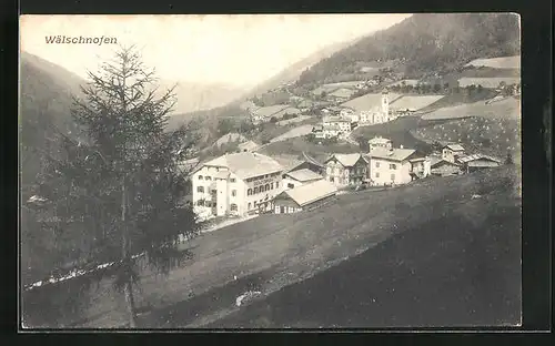 AK Wälschnofen, Ortsansicht mit Gasthof zum Rössl