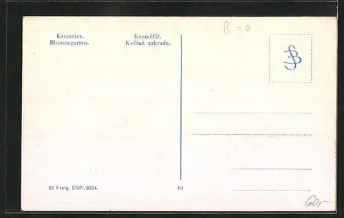 AK Kremsier, Blumengarten