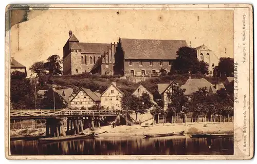 Fotografie C. Metzner, Havelberg, Ansicht Havelberg, Dom & Uferpartie