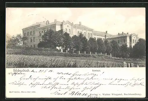 AK Hilchenbach, Blick auf den Komplex des Seminargebäudes