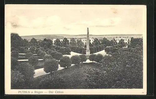 AK Putbus a. Rügen, Der Cirkus