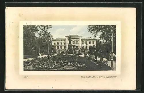 AK Kiel, Schlossgarten mit Universität