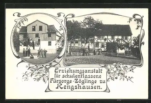 AK Rengshausen, Erziehungsanstalt für schulentlassene Fürsorge-Zöglinge