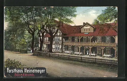 AK Bückeburg, Gasthaus Forsthaus Heinemeyer