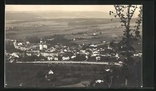 AK Hranice, Ortsansicht aus der Vogelschau