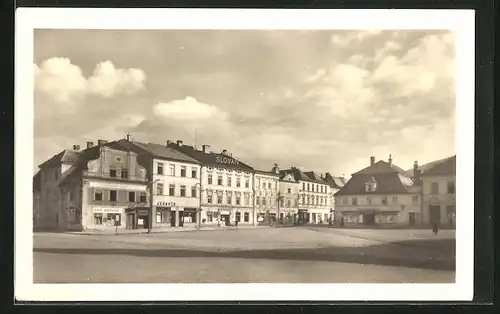 AK Jeseník, Rudé námestí, Marktplatz