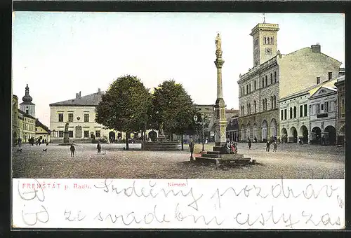 AK Frenstát p. Radh., Namesti