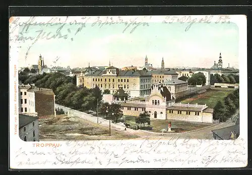 AK Troppau, Eislaufplatz im Sommer