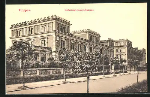 AK Troppau /Opava, Erzherzog-Rainer-Kaserne