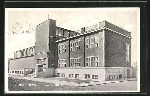 AK Mähr. Ostrau /Mor. Ostrava, Dum umení