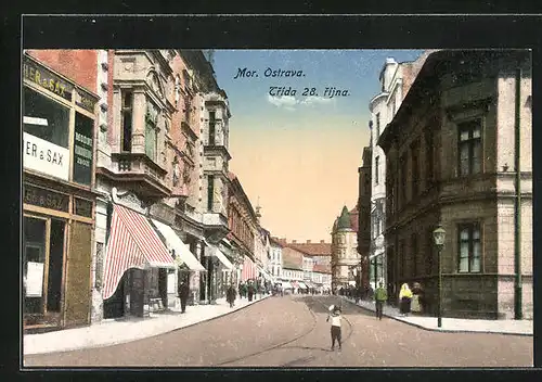 AK Mähr. Ostrau /Mor. Ostrava, Trida 28. rijna