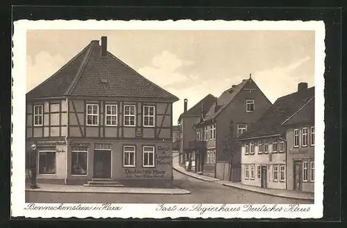 AK Benneckenstein, Gast- und Logierhaus Deutsches Haus