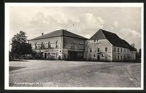 AK Laussnitz, Gasthof Erbgericht