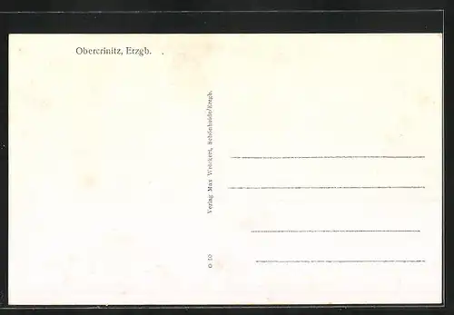 AK Obercrinitz /Erzgb., Gasthof z. Jägersruhe, Hell-Quelle, Teilansicht