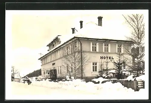 AK Horni Becva, Hotel Bernkop im Winter