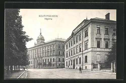 AK Neutitschein, In der Döppering-Strasse