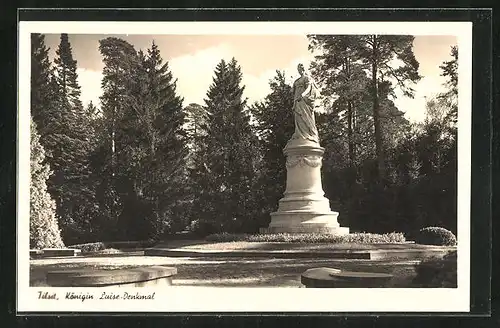 AK Tilsit, Königin Luise-Denkmal