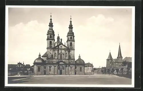 AK Fulda, Dom, Grabeskirche des hl. Bonifatius, Michaelkirche