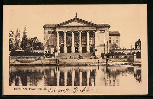AK Posen / Poznan, Teatr. Wielki