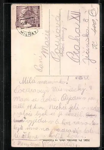 AK Vitineves, Strassenansichten aus dem Ort