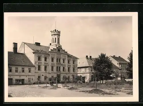 AK Ceská Skalice, Radnice, Rathaus