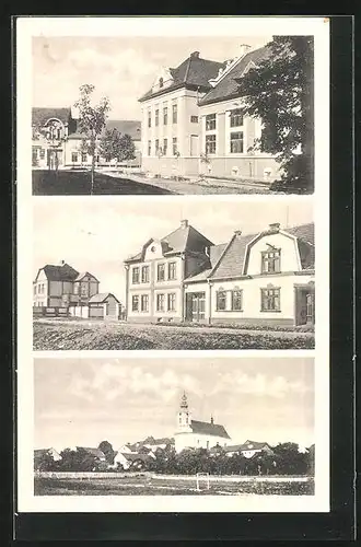 AK Kostelec na Hané, U Sokolovny, U nádrazi, Celkovy pohled