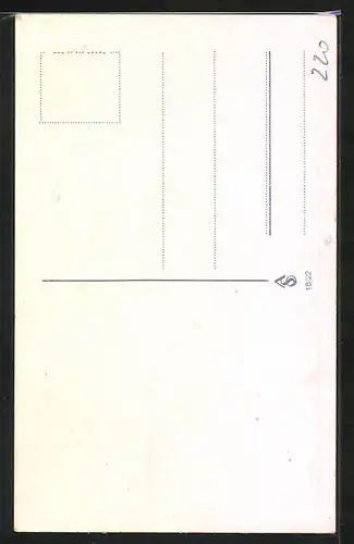 AK Znaim a. d. Thaya, Uferpartie mit Haus auf Klippe