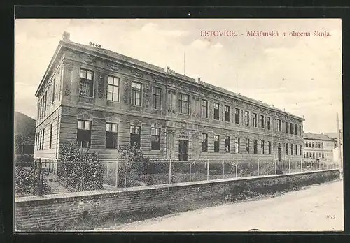 AK Letovice, Mestanska a obecna skola