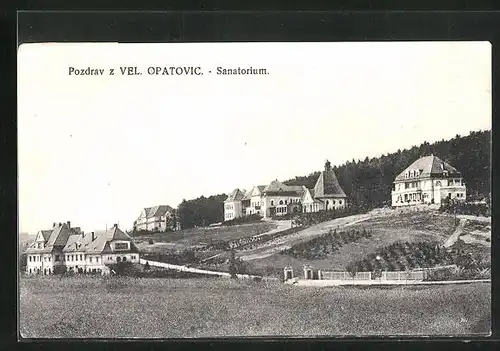 AK Velke Opatovice, Sanatorium