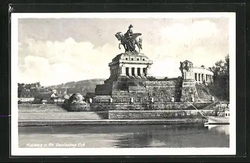 AK Koblenz am Rhein, Deutsches Eck