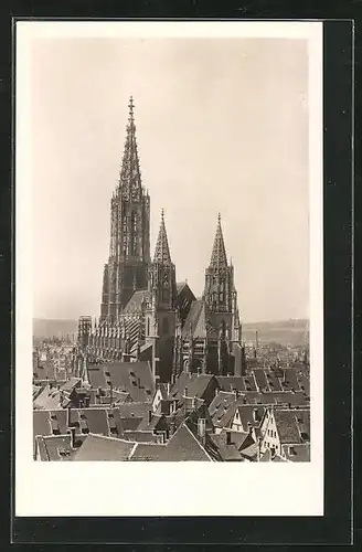 AK Ulm, Südostansicht vom Münster