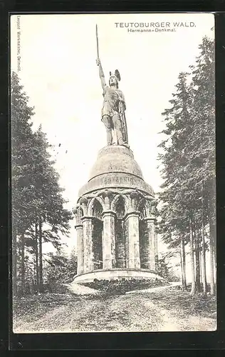 AK Hermanns-Denkmal im Teutoburger Wald