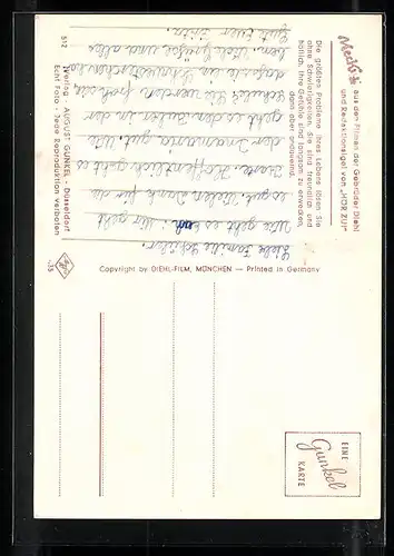 AK Sternzeichen Schütze, Mecki und Sohn schiessen mit Bogen Wespe